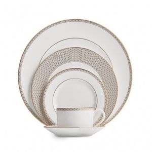 Waterford Lismore Diamond Gold 5 Piece